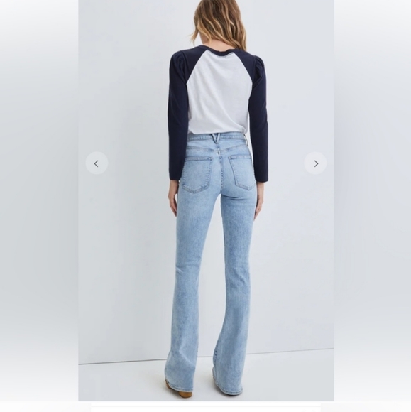 Veronica beard Florence Flare jeans scissor hymn - Picture 3 of 7